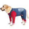 Одежда для больших собак, пижамы, одежда для больших собак, комбинезон, французский бульдог, самоедский хаски, лабрадор, костюм золотистого ретривера, брюки