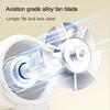 Мини 3-скоростной бесщеточный двигатель турбовентилятор портативный фен небольшой вентилятор USB наружное охлаждающее устройство
