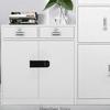 AntiTheft Password Drawer Lock 3Digit Combination Lock Cabinet Hasp Lock 3XUF