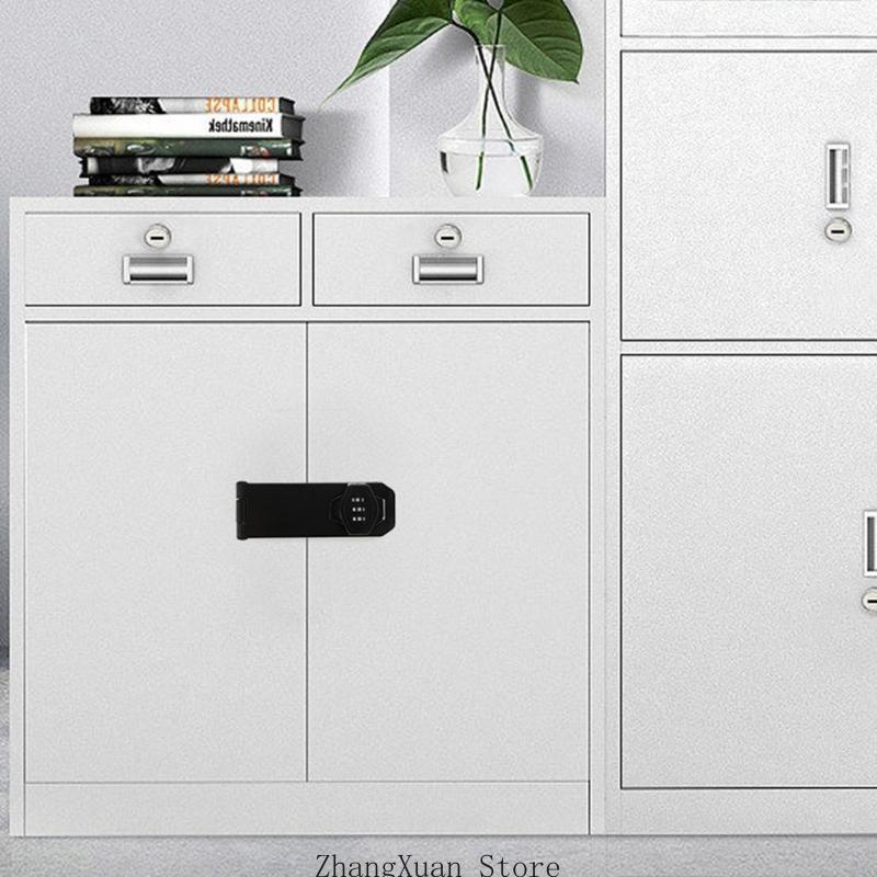 AntiTheft Password Drawer Lock 3Digit Combination Lock Cabinet Hasp Lock 3XUF