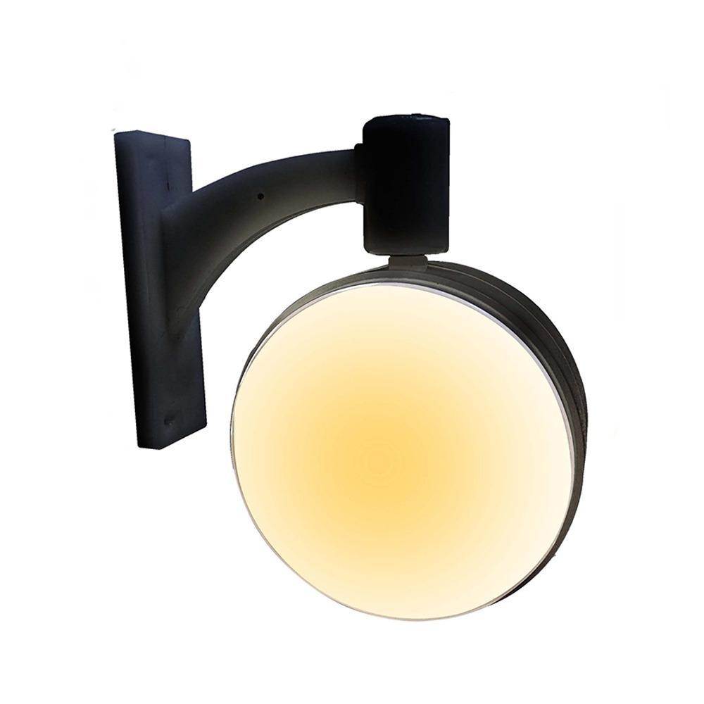 Miniature LED Refrigerator Magnet Light Sign No Pattern Round Square Luminous Blank Fridge Sticker Magnetic Base Energy Saving