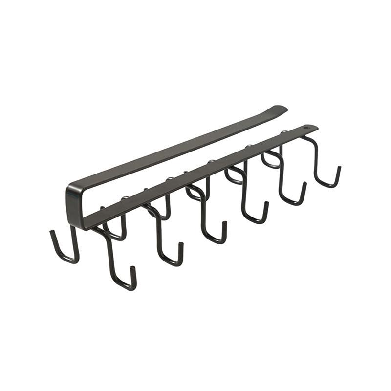 Железный 6 крючков для хранения вещей, шкаф для одежды, ПП, нижние полки, кружки, вешалка для ванной, кухни, держатели для подвесных стоек