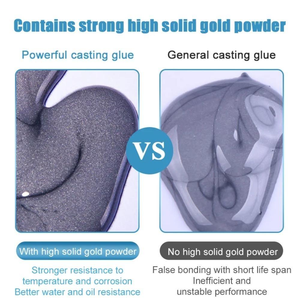 AB ремонтный клей для литья, устойчивый к высоким температурам жидкий металл, сварочный наполнитель, клей для ремонта металла для дефектов литья металла