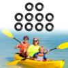10 Kajak -Paddel Drip Rings, Paddle Waves -drip Waterproof Water Support Rings for