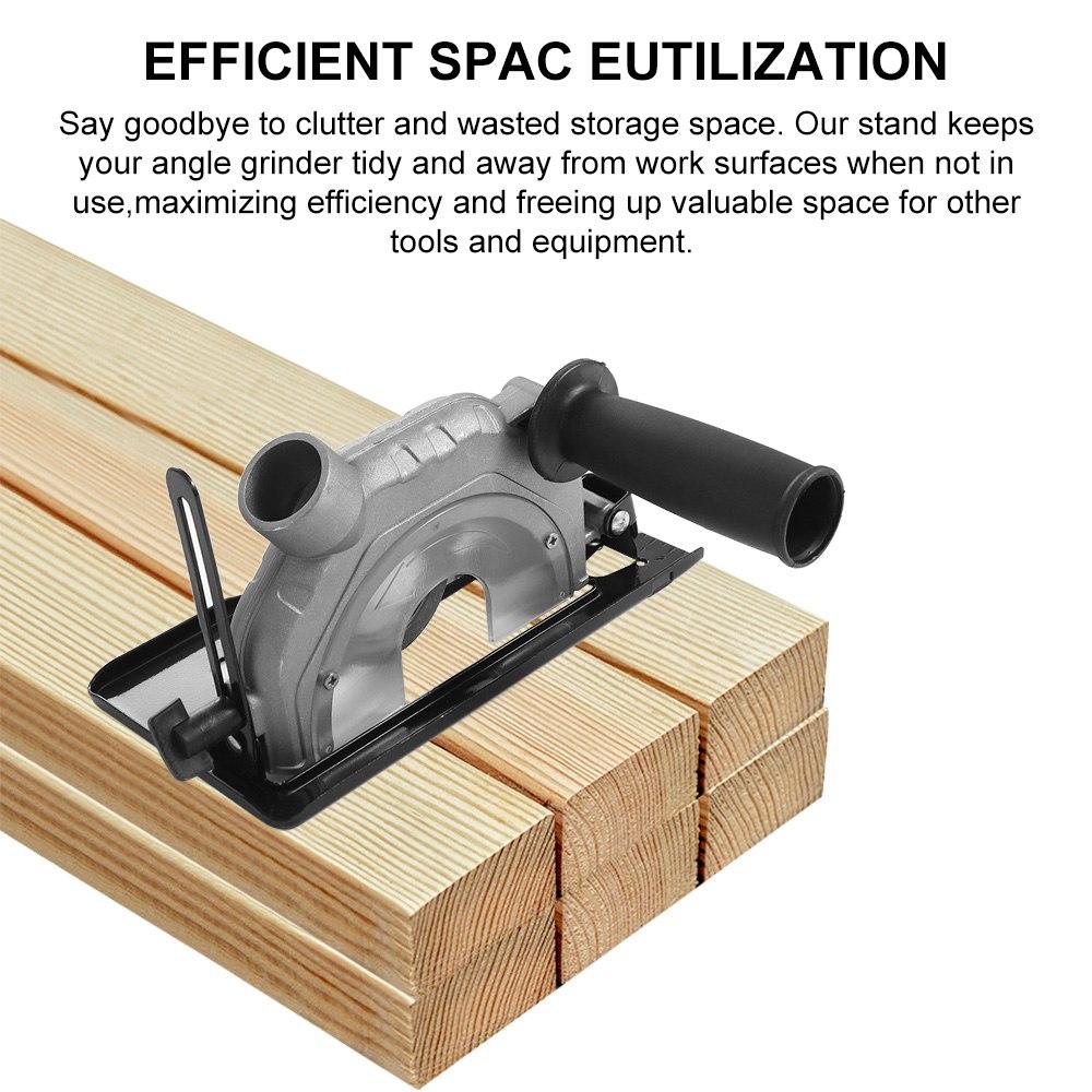 Hand Cutting Machine Bracket 45°Adjustable Angle Grinder Machine Base Stand  Chamfering Frame