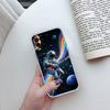 Astronaut Space Moon Transparent Phone Case for Motorola Moto Edge 20 30 40 50 S30 Fusion Ultra Pro Neo Lite + G200 G23
