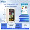Haier 92L Single-Zone Mini Bar Refrigerator, Level 1 Energy Efficiency CN plug (adapter included)