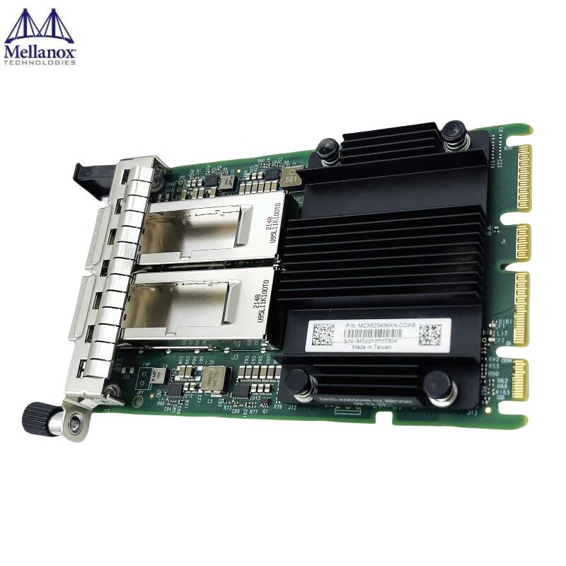 Двухпортовая сетевая карта Mellanox OCP3.0 100GbE QSFP56 (Китайская версия)