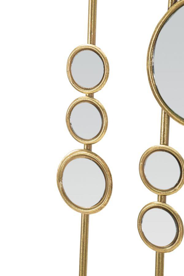 Wall Panel Small Mirros Cm 35,5X1,5X90