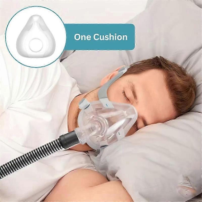 2025 F20 Сменная подушка для & CPAP-масок, Мягкое силиконовое уплотнение, Плотно прилегает к носу и рту, Средний размер