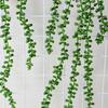 1 шт. нитка жемчуга, искусственные подвесные суккуленты, растения, виноградная лоза, искусственные цветы, украшение для стен дома и сада