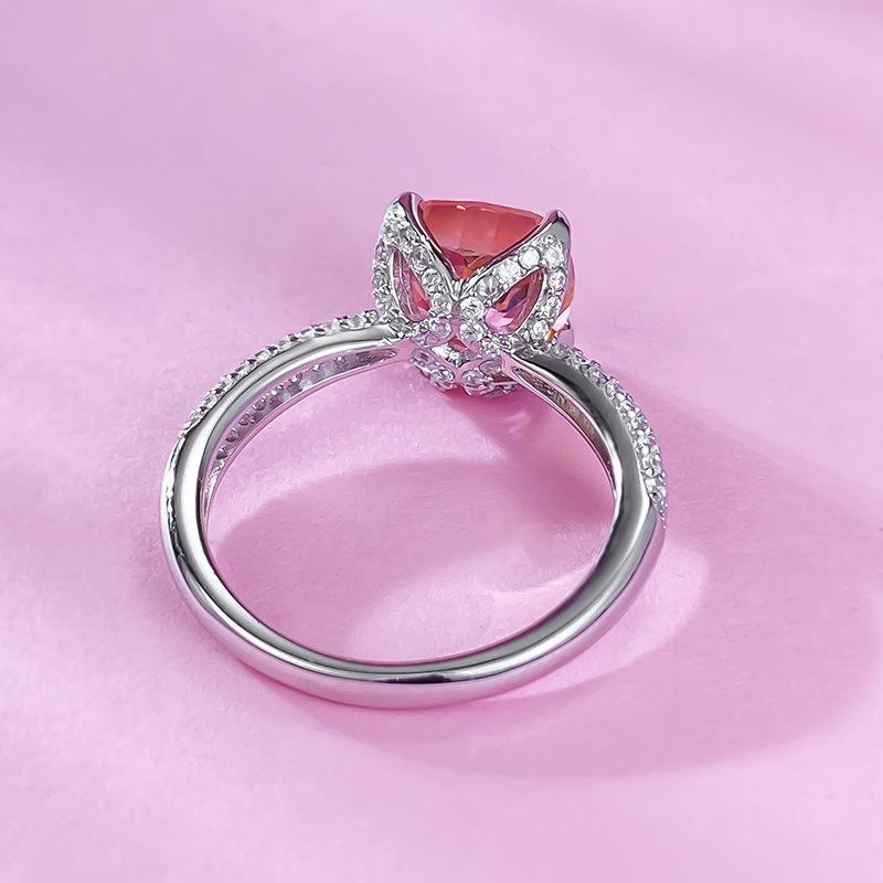 Кольцо из серебра 925 пробы с бриллиантами - Горячий стиль 2025 года, эксклюзивно для США, Европы, Юго-Восточной Азии.