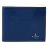 On Bifold Wallet Coin Purse Partial 555613 Black [Lanvin Blue] Men's [01]