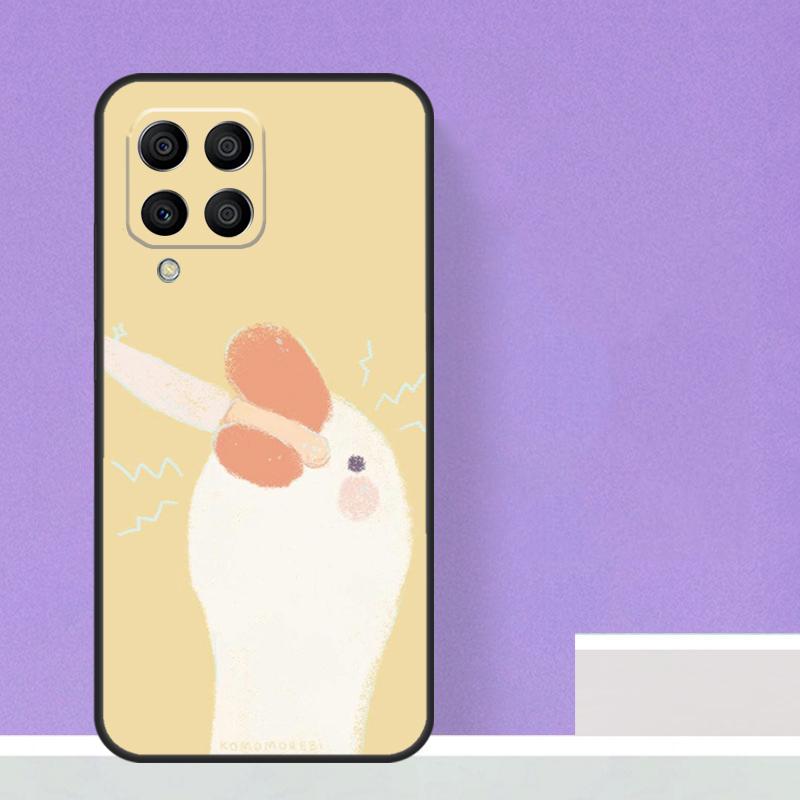 Cartoon Funny Goose Case For Samsung Galaxy M14 M34 M54 M31 M11 M13 M53 M51 M12 M32 M52 M16 M36 M56 M15 M35 M55