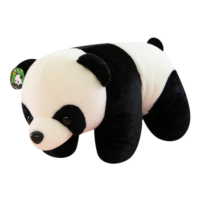 Lying Panda Plush Toy Cute Simulation Sichuan Giant Panda Doll Ornament Activity Gift