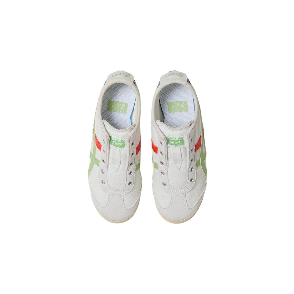 ONITSUKA TIGER MEXICO 66 Детские тренировочные кроссовки Бело-зеленые Детские 1184A085-112