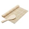 Kitchen Onigiri Bamboo Rice Spoon Paddle Sushi Rolling Roller Sushi Roll Maker Sushi Mat