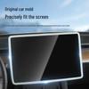 Tesla Model 3/Y Screen Protector: Anti-Collision Silicone Frame for Central Control Display Protection.