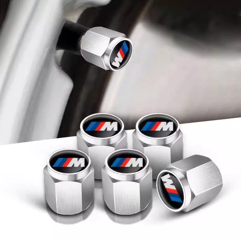 BBKH5 Car Wheel Tire Valve Caps Tyre Stem Protect Cover For BMW MINI Cooper R56 F56 R50 JCW Cabrio Countryman Clubman Roadster sticker
