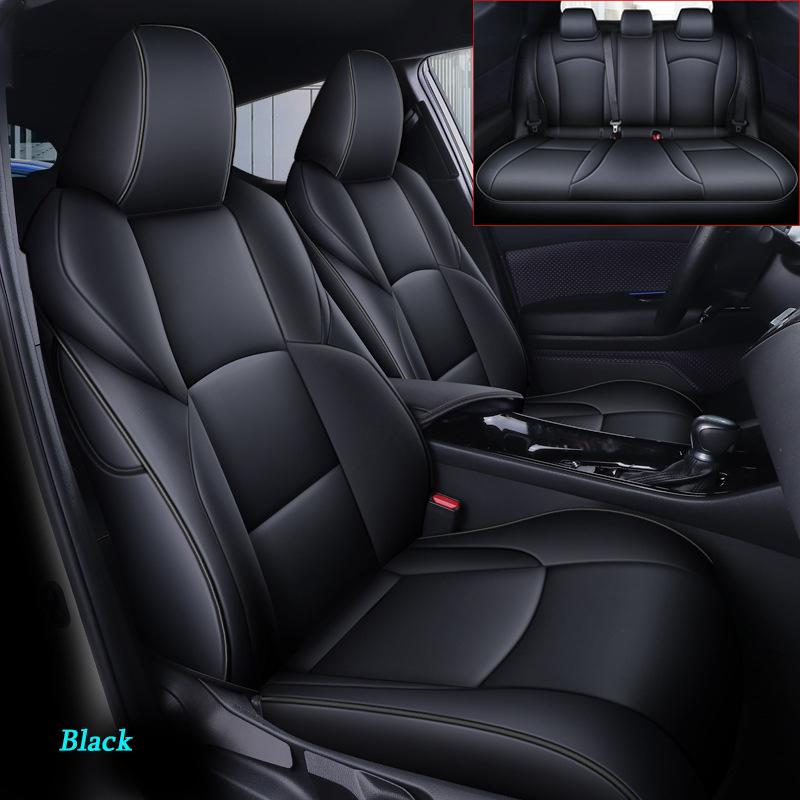 Car Styling Seat Cover For Toyota CHR 2018 2019 2020 2025 2025 2025 2025 Protecting Seat Cushion Leather Accessories -Full sets