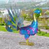 Статуя павлина из металла Yousheng, садовый декор, скульптура павлина, уличная статуя павлина, распускающего хвост, для украшения двора и газона
