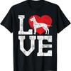 Любовь Немецкий дог Животное Шептун Любитель собак Тренер щенков Футболка