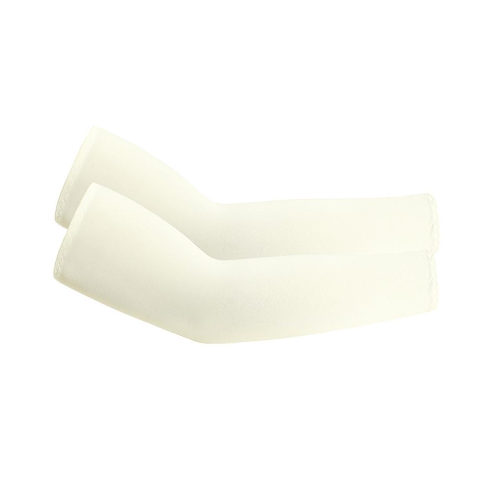 Women's UV-Protective Ice Silk Cycling Arm Sleeves - Lightweight, Breathable, Elastic Sleeves for Sun Protection and Scar Coverage.