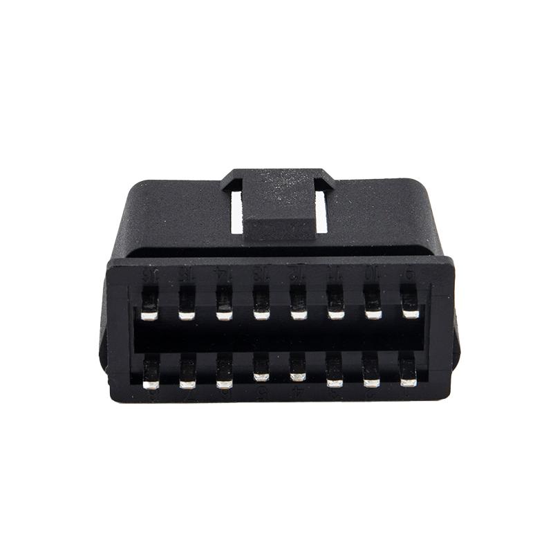 Автомобильный разъем 12 В 16-контактный разъем для диагностического инструмента, разъем для подключения разъема