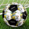 Custom Name Moomin Theme Size 5 Soccer Ball, Suitable for Both Indoor and Outdoor Matches, a Gift Suitable for Everyone.