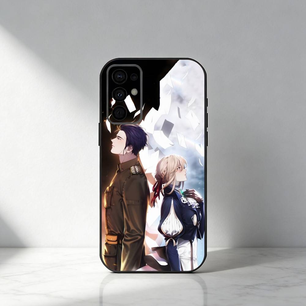 Чехол для телефона V-Violet и G-Gilbert для Samsung S25, S24, S21, S22, S23, S20, Ultra, S26, Plus, Fe, Note, 5G Черный