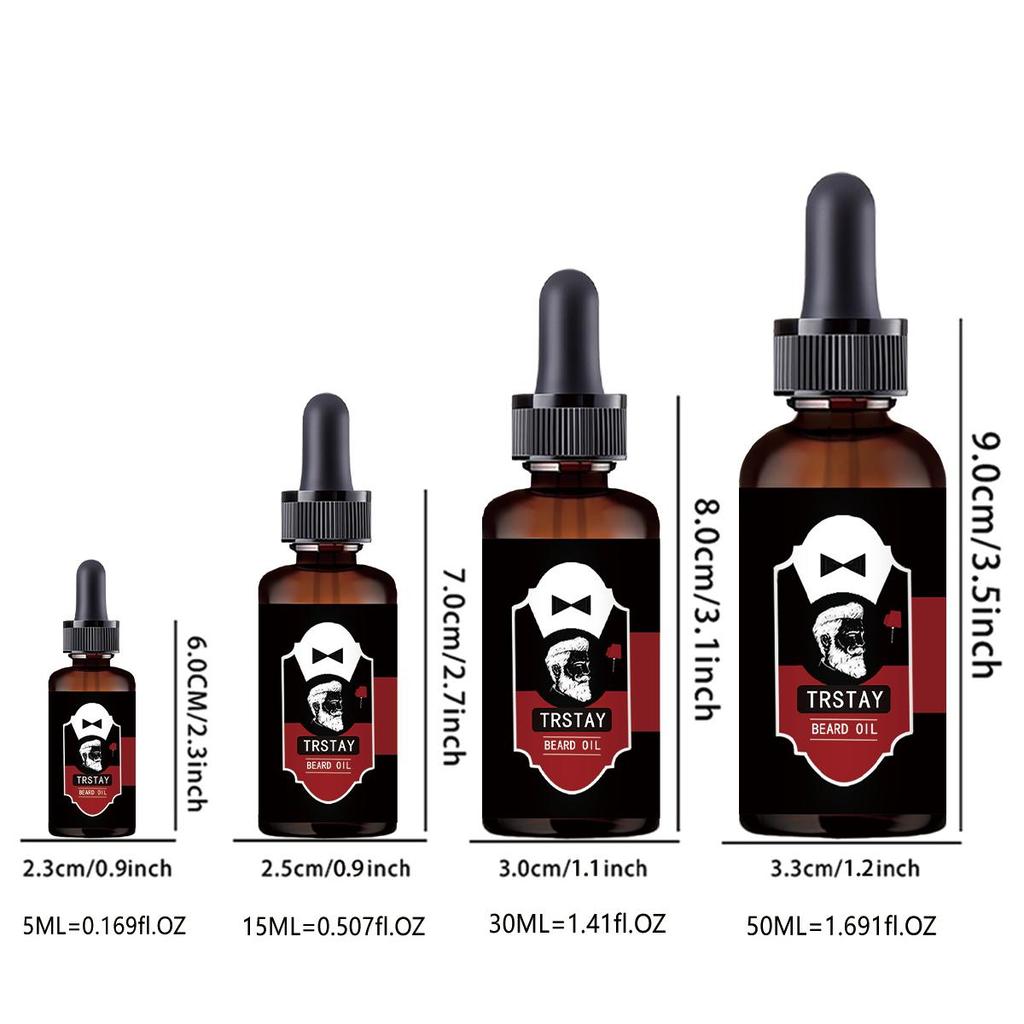 Beard Regrow Oil Natural Hair Growth Protects Seurm Oils Organic Essential Oils Hair Essence Enhancer Care