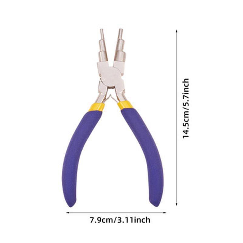 1PC 6-in-1 Making Pliers DIY Jewelry Making Pliers Tweezers Tool Needle Spoon Tool Set for Silicone Resin Mold Jewelry Making