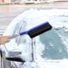 Snow Removal For Car Snow Remover Brush Long-Handle Snow Remover Brush Car Windshield Brush With Ice Scraper For Windshield &