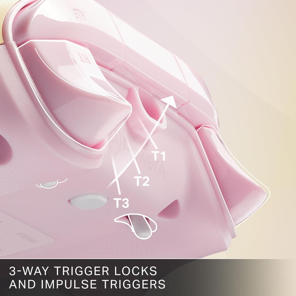 Год PowerA Advantage Проводной контроллер для Xbox Series Pink Lemonade Функция двойной вибрации для Xbox Series PC Windows [2 Гарантия] XS - XS 10/11