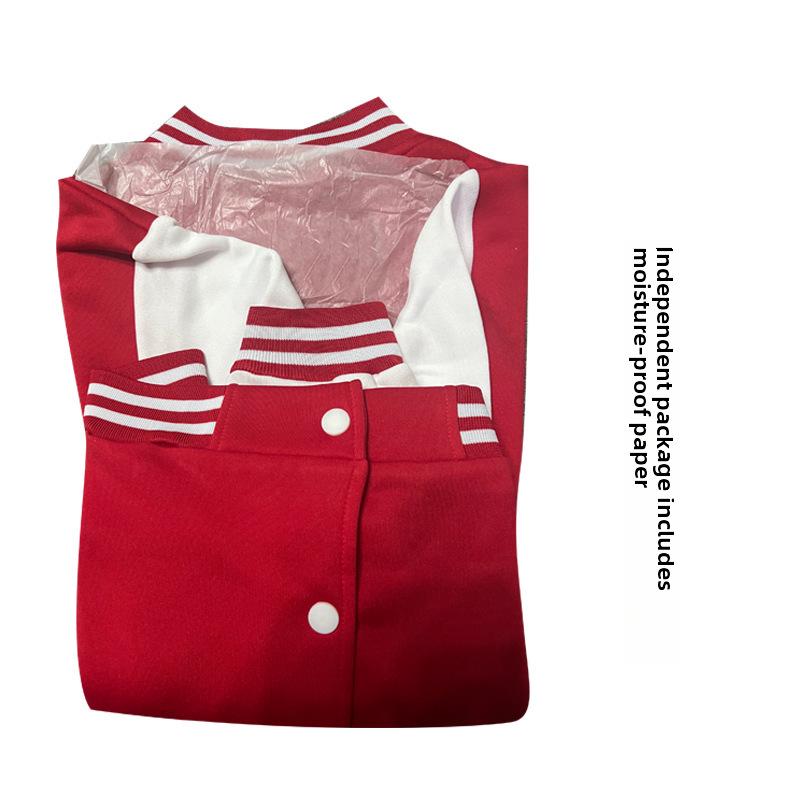 Мужская флисовая бейсбольная куртка Cross-Border: Классический свободный крой, воротник-стойка, застежка на пуговицы для осени и зимы.