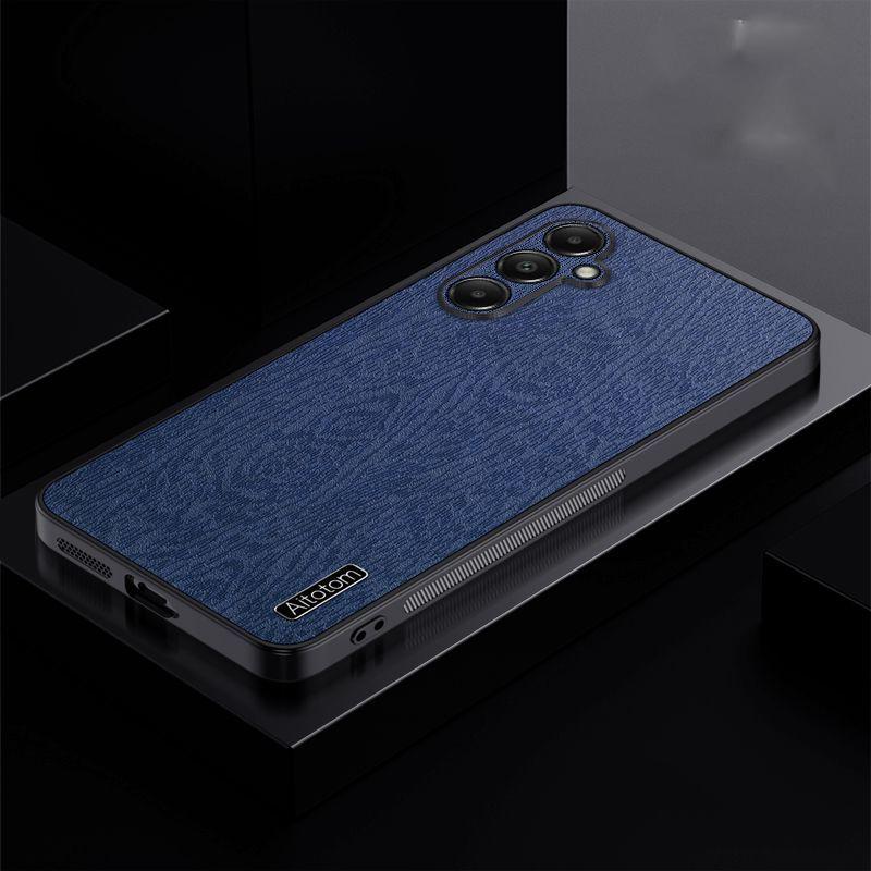 Роскошный кожаный чехол для Galaxy A25, чехол для Samsung A25 5G, противоударный чехол с текстурой коры для Samsung Galaxy A25 5G, бампер