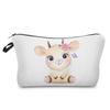 Женская косметичка с животным принтом для туалетных принадлежностей, органайзер для путешествий, 6763