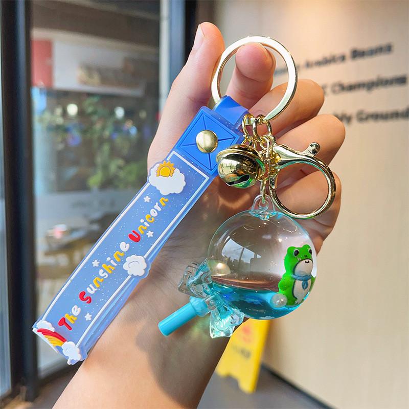 Очаровательные брелоки в виде лягушки-леденца с плавающим песком, идеально подходящие для подарков и украшений