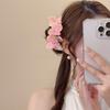 Заколка-бабочка для волос Цветок и бабочка Заколка для волос Гавайские цветочные аксессуары для волос для пляжа, свидания, вечеринки, улицы