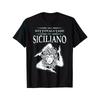 Женская футболка с графическим принтом Trinacria Mai Sottovalutare Мужская футболка Streetwear Оверсайз Летняя Новинка Забавная Арт Пародия Топ