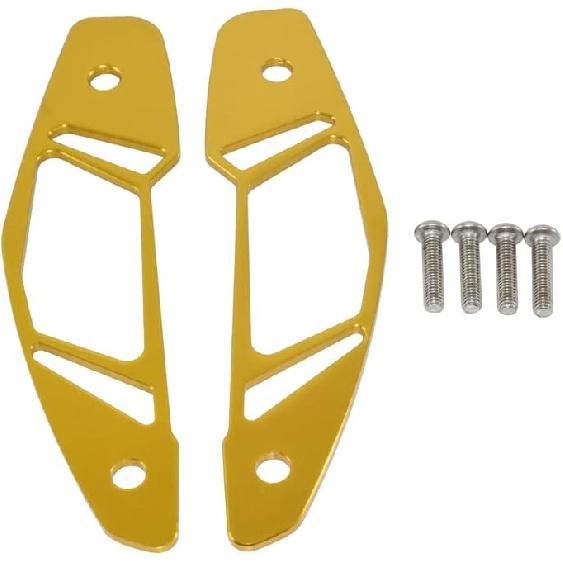 Motorbike Aluminum Ram Air Intake Inlet Guard Cover Cap Left & Right For Yamaha MT-09 FZ-09 MT09 FZ09 2013 2014 2015 2016 (Blue)