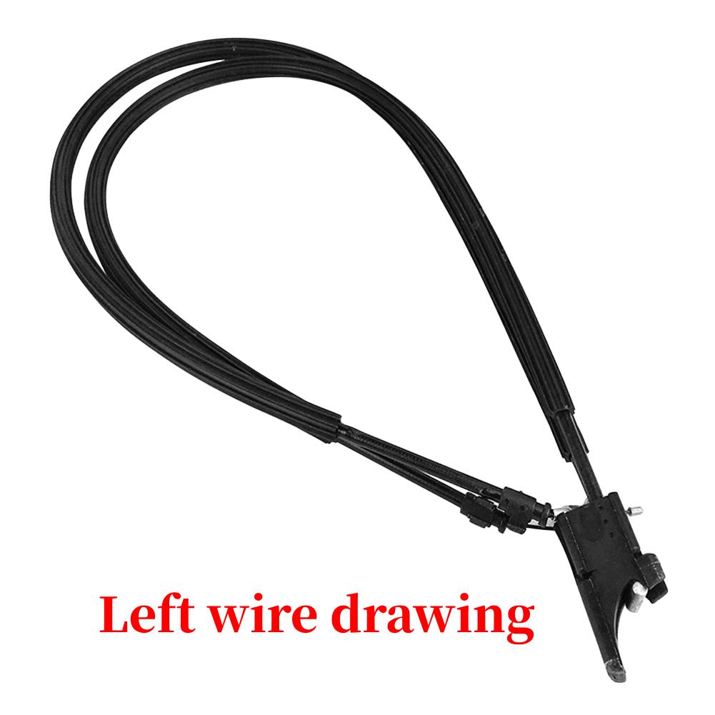 Для Ford Fiesta MK5 MK6 3 двери 2001-2008 Fusion 2001-2012 передний левый и правый регулятор сиденья, крышка ручки наклона + кабель освобождения