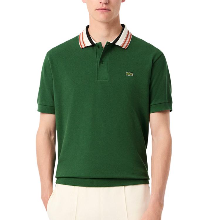 Lacoste Поло в полоску с воротником PH5421