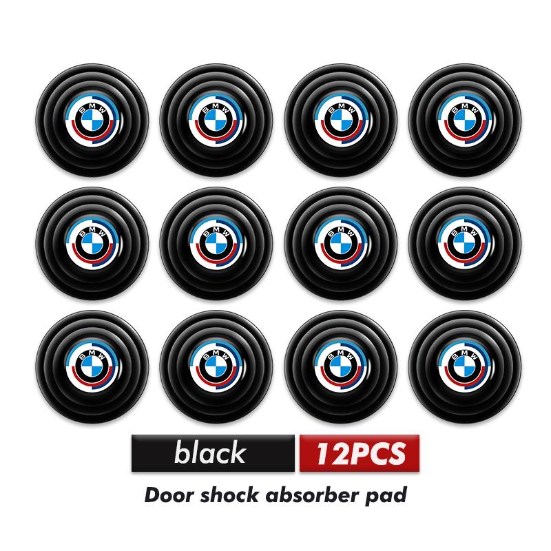 4/8/12pcs Car Door Anti Shock Absorber Spacer Protector Stickers For BMW E36 E39 E87 E60 E46 E53 E90 F10 F20 F25 F30 X3 X5