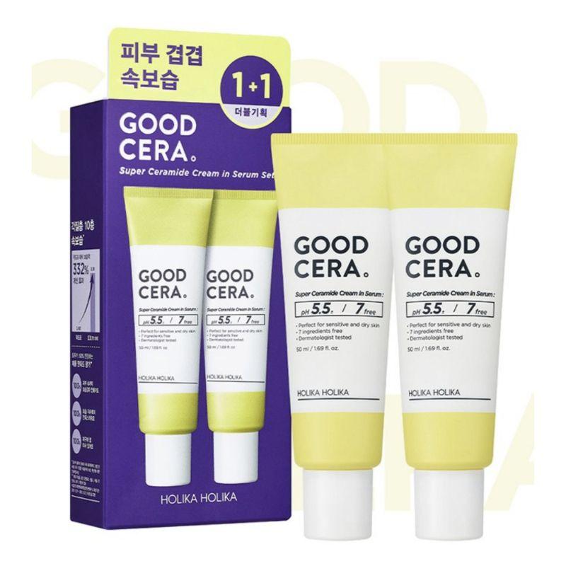 Holika Holika Good Cera Super Ceramide Cream-in-Serum 1+1 (2×50 ml)