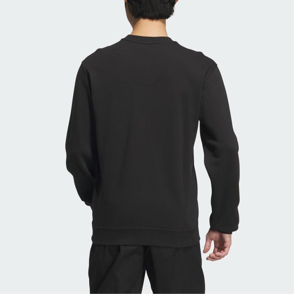 adidas Мужские свитшоты для отдыха Черный с круглым вырезом Умеренный Обычный IQ1369