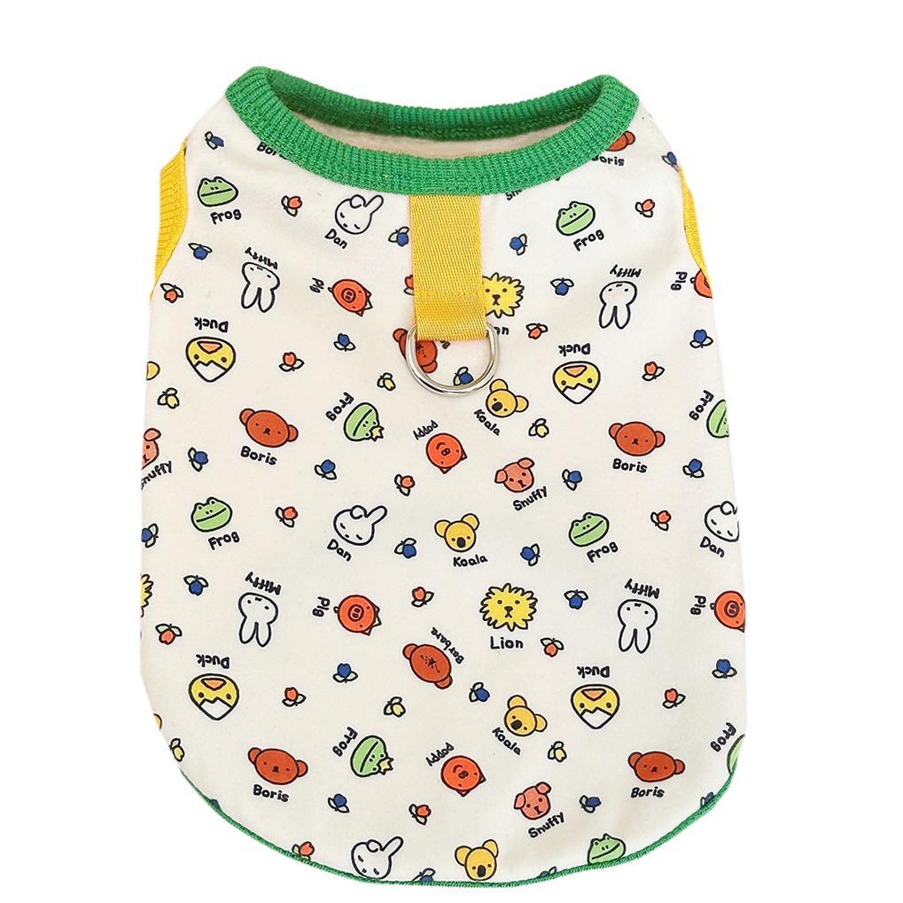 Autumn New Pet Dog and Cat Clothes Teddy Bichon Frise Poodle Small and Medium-sized Dog Vests