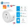 Germa Zigbee Smart Socket Us Plug For Hub Gateway Smart Home Wireless Remote Tuya Smart Life App Works With Alexa Google Home