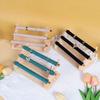 Necklace Bracelet Jewelry Organizer 3-Tier Ring Display Rack Wooden Ring Holder  Retail Display
