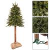 Sapin de Noël artificiel - SPRINGOS - Épicéa naturel - 180 cm - Durable - Facile à monter